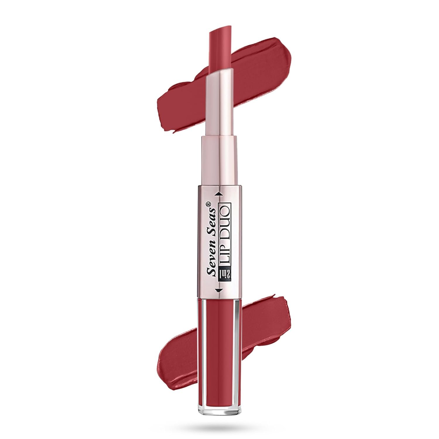 Seven Seas Lip Duo 2 In 1 Lipstick Matte Finish