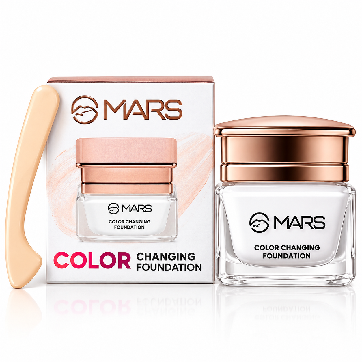 MARS Color Changing Foundation Waterproof Satin Finish Foundation