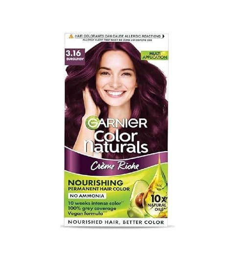 Garnier Color Naturals Burgundy Hair Color
