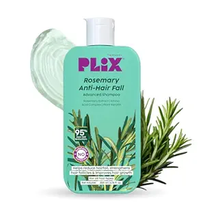 The Plant Fix Plix Rosemary Advanced Anti HairFall Shampoo for Decreases Hair Fall & Breakage - 200 ml