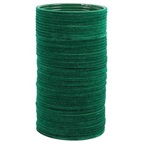 Lastest Stylish Multicolour Metal Plain Velvet Chuda Bangles Set For Women And Girls  (Set of 36)