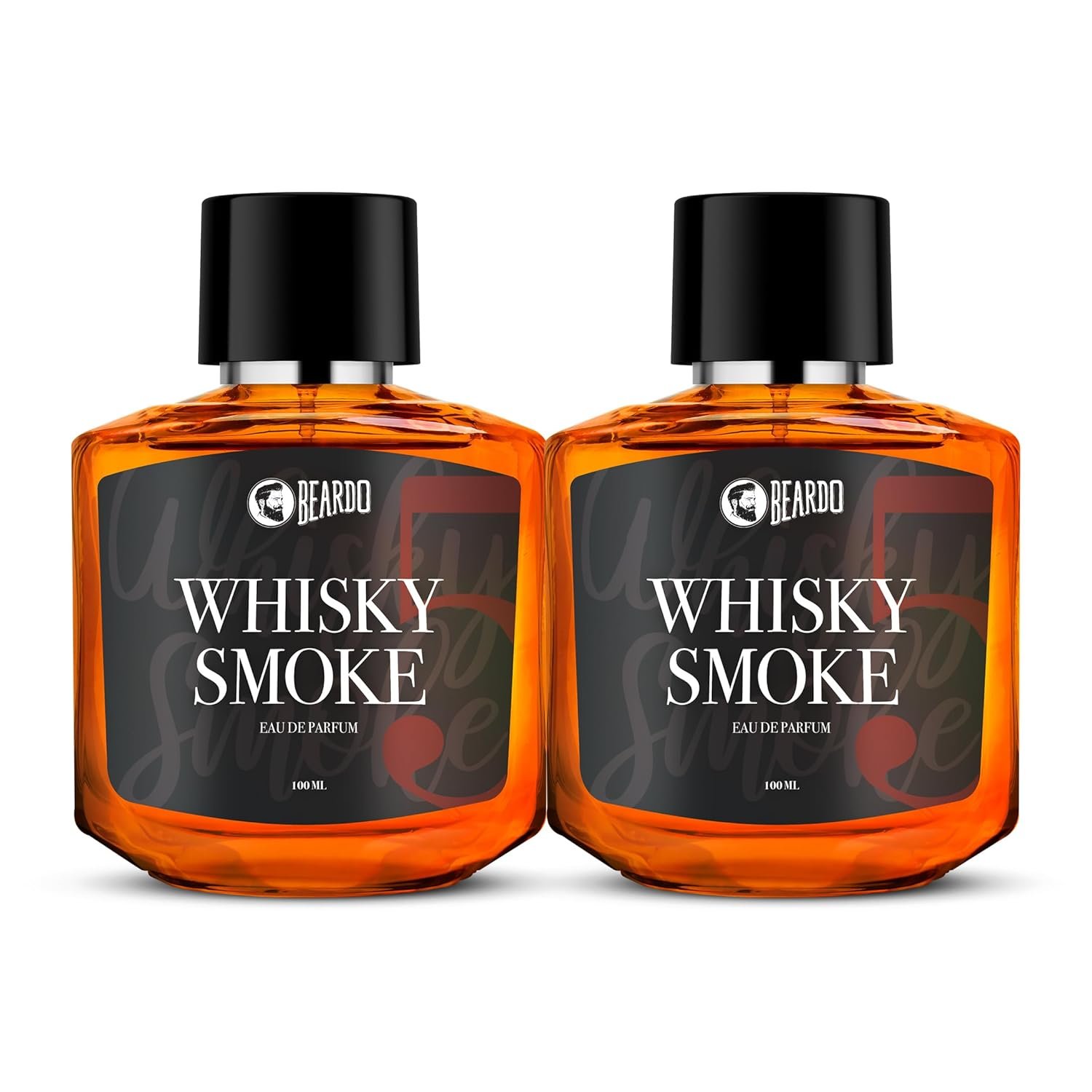 BEARDO Whisky Smoke Perfume For Men, 100Ml X 2 | Eau De Parfum | Strong Long Lasting Perfume|