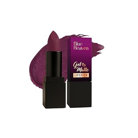 Blue Heaven Get Matte Lipstick |Long-Lasting Lipsticks For Women |503P| 4gm