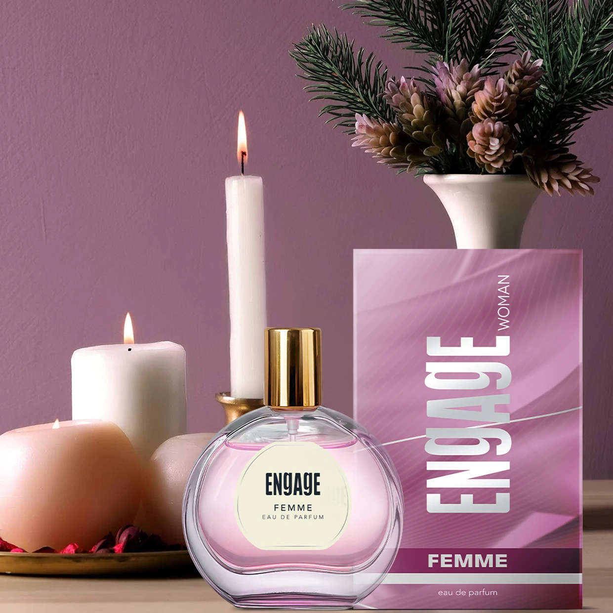 Engage Femme Women Perfume, Citrus & Floral Fragrance Scent, Ideal Gift for Women Eau de Parfum  -  50 ml (For Women)