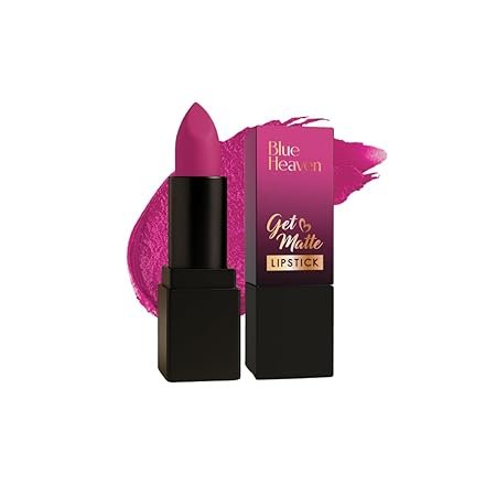 Blue Heaven Get Matte Lipstick |Long-Lasting Lipsticks For Women | 303PN | 4gm