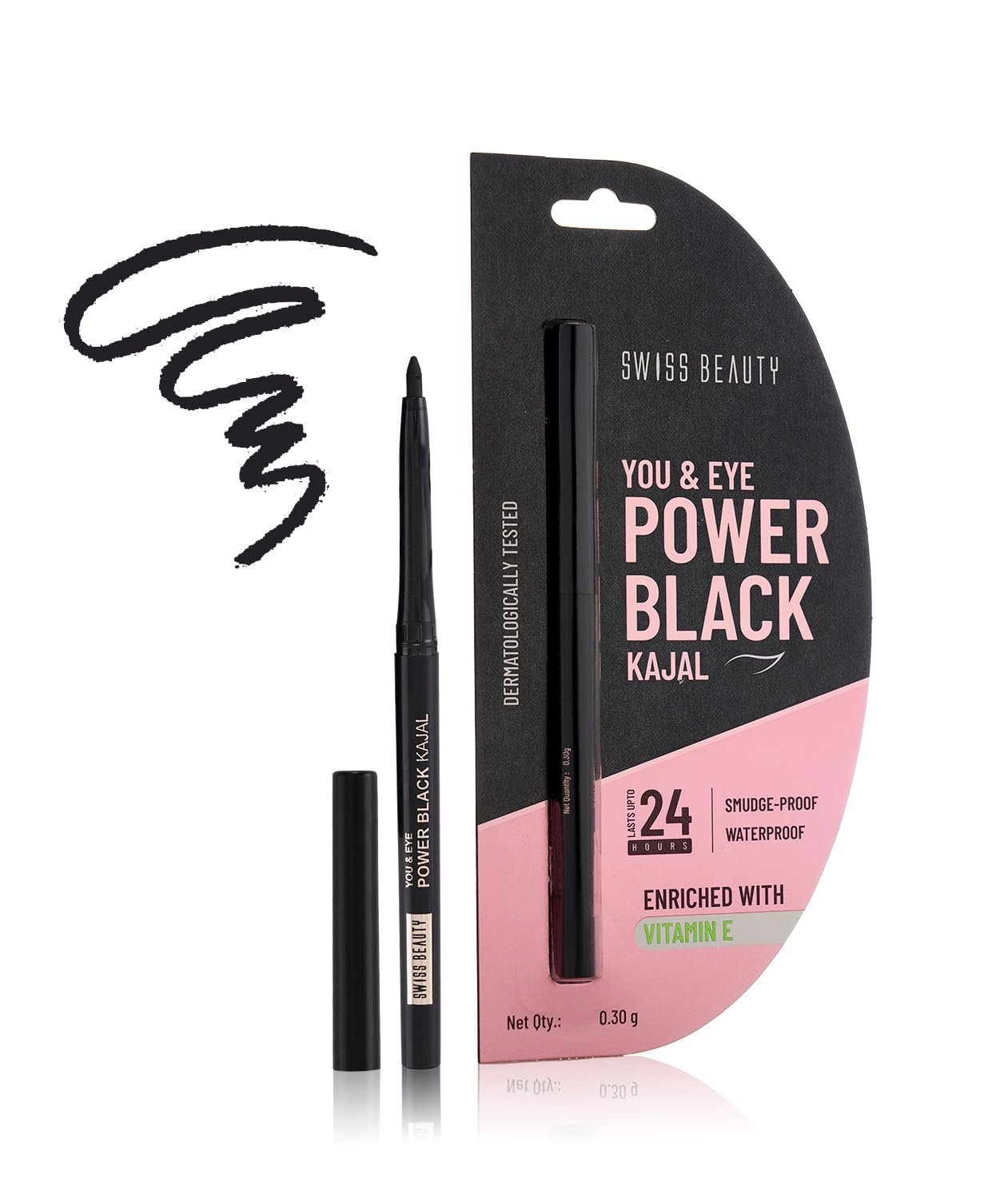 SWISS BEAUTY POWER BLACK KAJAL