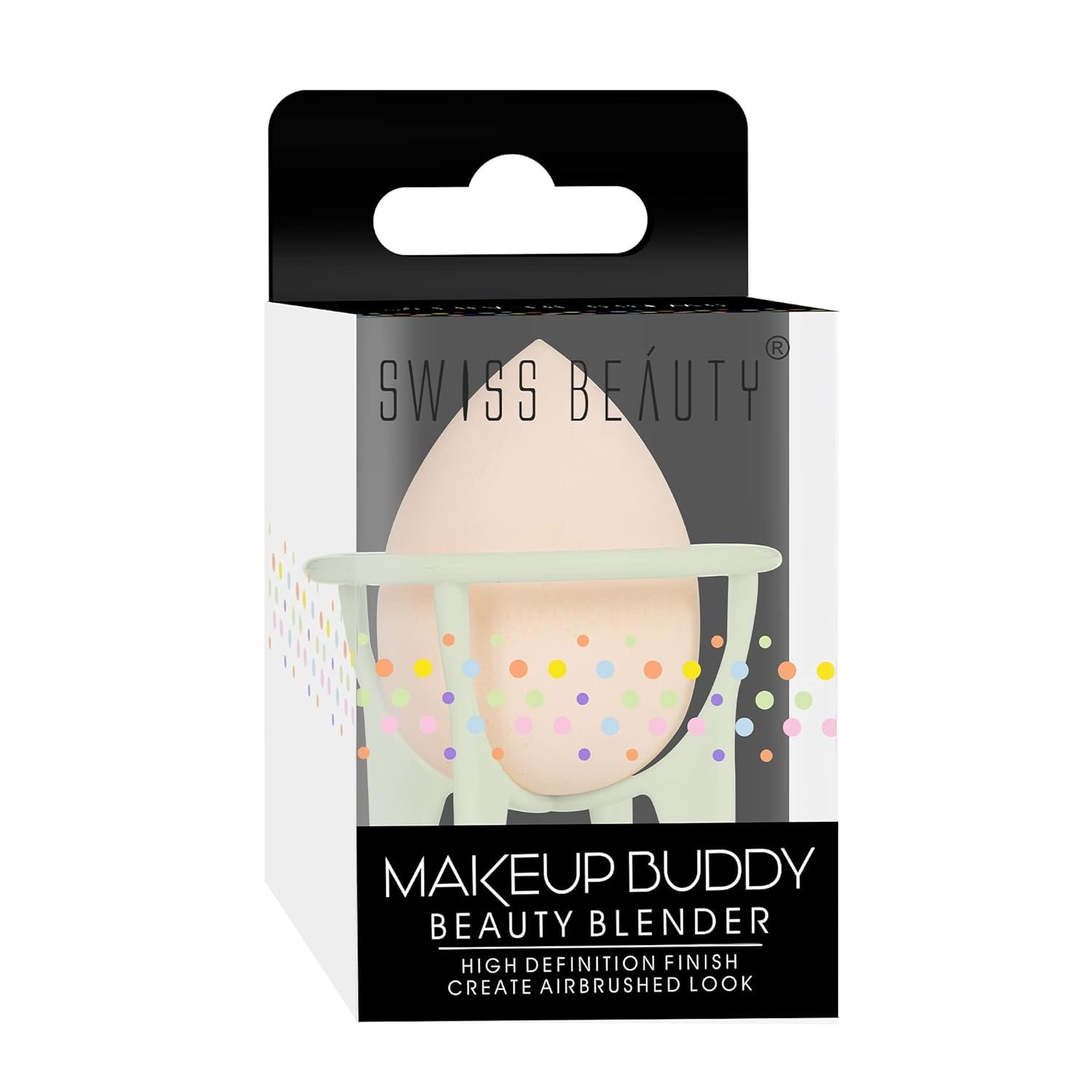 Swiss Beauty Makeup Buddy Beauty Blender for Face Makeup | Reusable Multi-Use Sponge | Flawless & Airbrushed Finish | Soft & Blendable | Shade 02