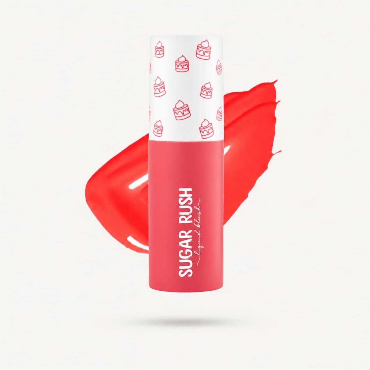 Sugar Rush Liquid Blush, Pink, Dessert Theme, Blush Makeup (04-Rose Slush)