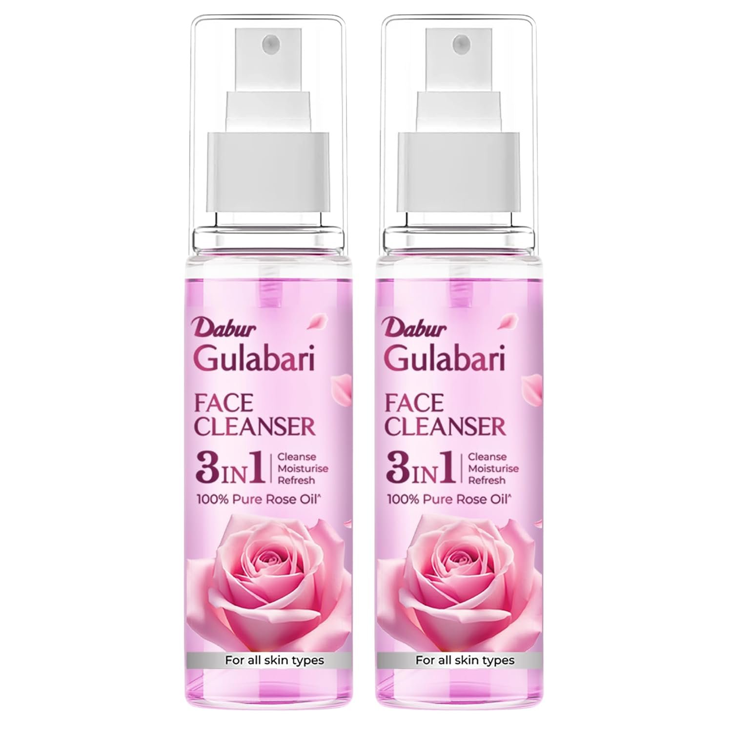Dabur Gulabari Rose Glow Face Cleanser - 100mlx2