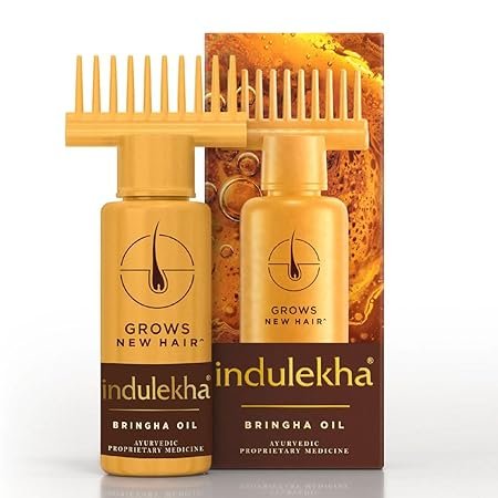 Indulekha Bringha Ayurvedic Hair Oil 100 ml|| Hair Fall Control and Hair Growth with Bringharaj & Coconut Oil