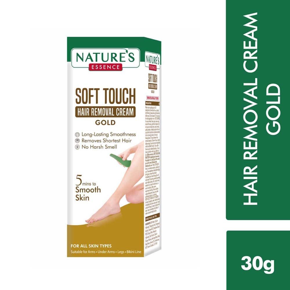 NATURES ESSENCE Soft Touch Hair Removal Cream - Gold