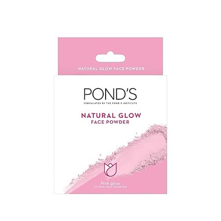 Pond's Natural Glow Face Powder|| Pink Glow - 30G