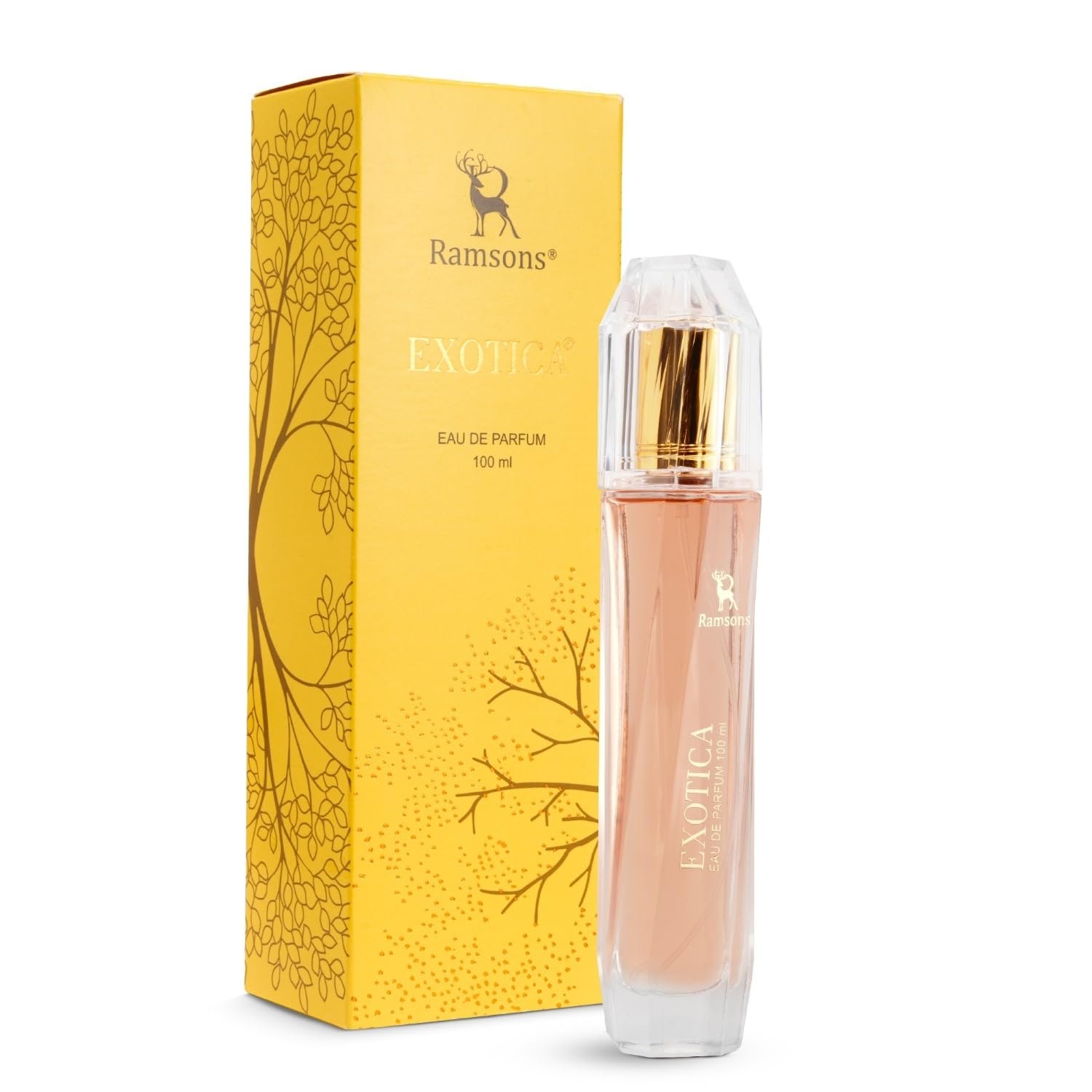 Ramsons - EXOTICA Eau De Parfum | 100 ML | Perfume For Women | TN - Fruity, Green, Plum | MN - Honey, Floral | BN - Amber, Vanillla, Musk | Long Lasting Premium Perfume