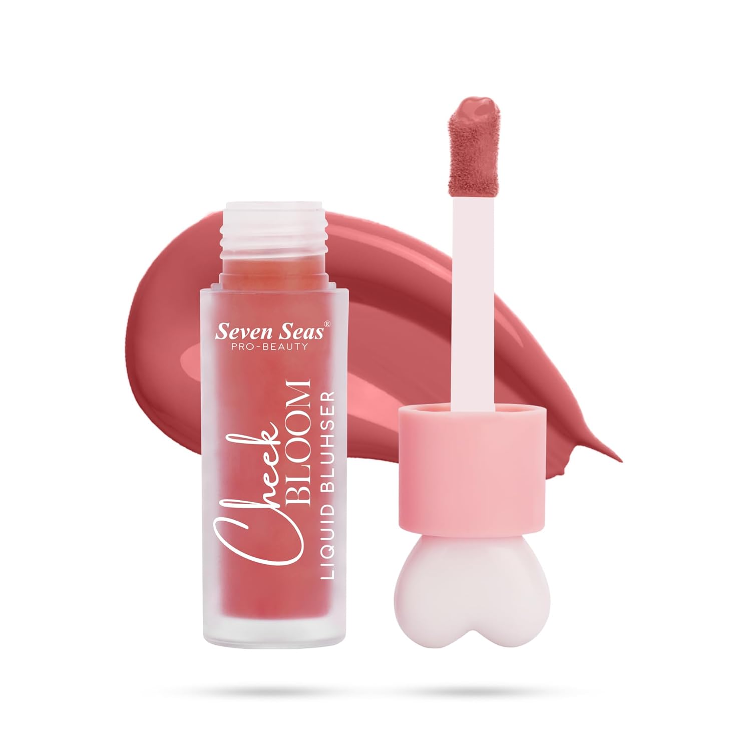 Seven Seas Cheek Bloom Liquid Blusher & Lip Gloss(Shade- 04 Natural Blush-5g)