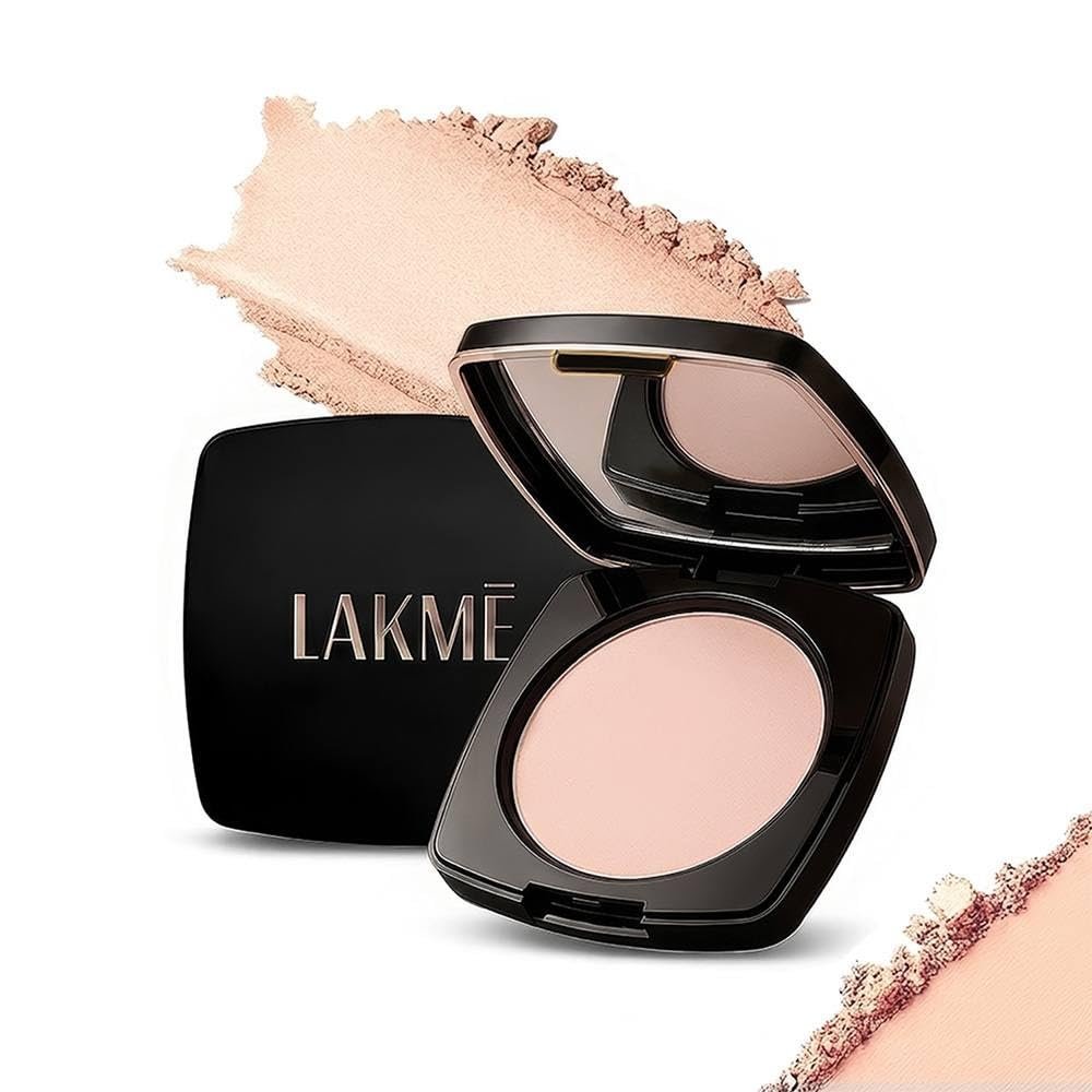 Lakme Forever Matte Compact, Smooth Finish, Lightweight Compact Powder