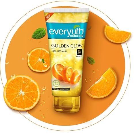Everyuth Golden Glow Peel-Off Mask, 25 g